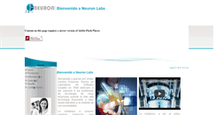 Desktop Screenshot of neuronlabs.com