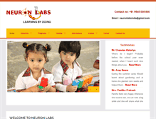 Tablet Screenshot of neuronlabs.org